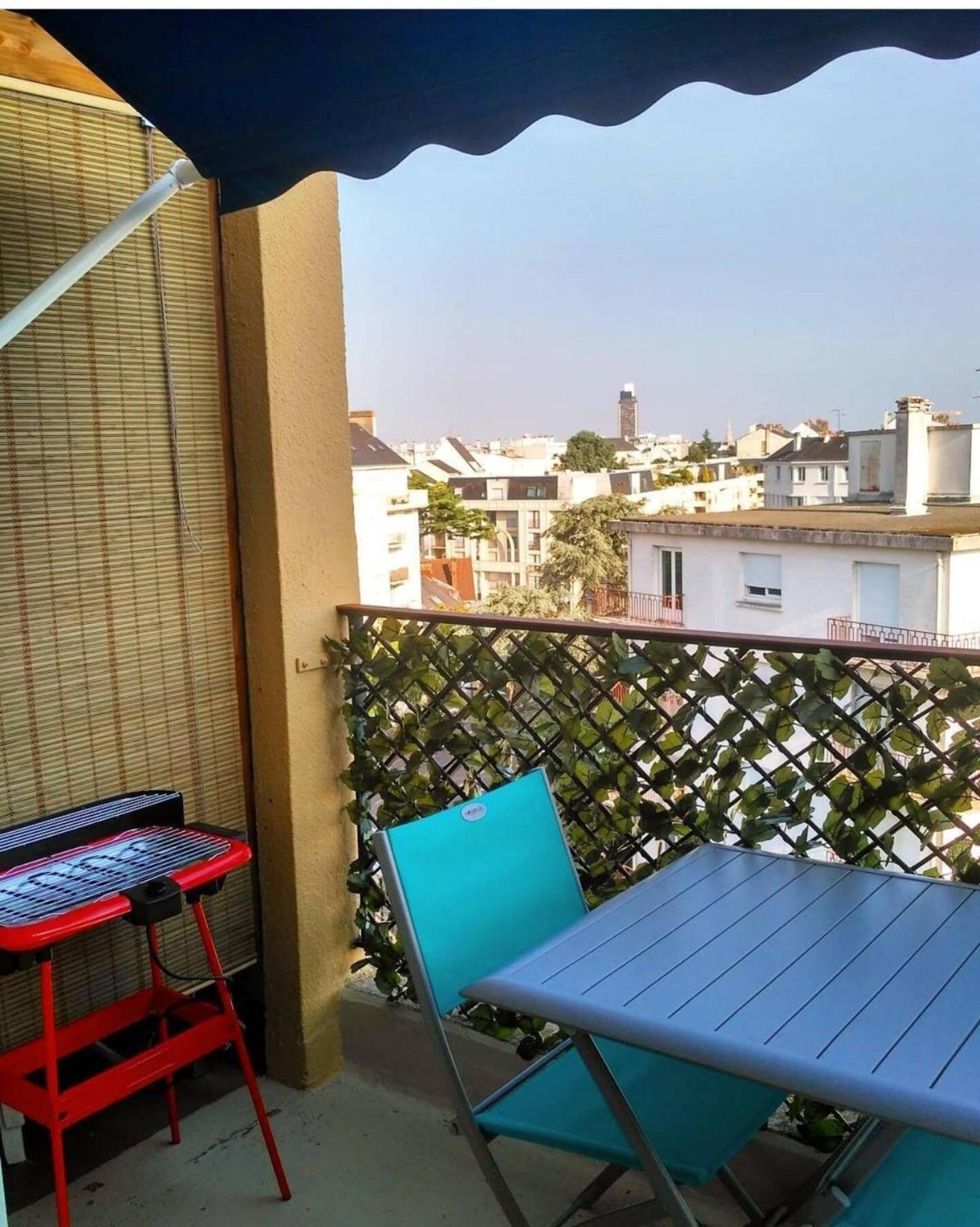 Charmant Appartement Lumineux - Dernier Etage Avec Balcon - Proche Centre-Ville Nantes Exteriér fotografie